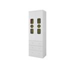 Guarda Roupa Infantil Moveis Peroba Tedy 02 portas MDF