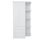 Guarda Roupa Infantil Pirulito 2 Portas Branco - Mercado dos Móveis