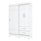 Guarda Roupa Juvenil B59 Branco Flex Briz Móveis - Briz Moveis