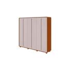 Guarda Roupa Lopas Loop 6 Portas 6 Gavetas