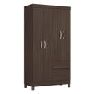 Guarda Roupa Lotus Quarto com 4 Portas e 2 Gavetas