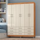 Guarda Roupa Luxo Casal 6 portas 9 gavetas