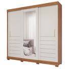 Guarda Roupa Maite 3 Portas Correr com Espelhos e Pés Guarda Roupa Maite 3 Portas Correr com Espelhos e Pés