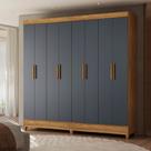 Guarda-Roupa Marajó Paris 8 Portas 2 Gavetas Moval