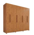 Guarda Roupa Milano Casal 8 Portas 4 Gavetas Imop Cor Cinamomo