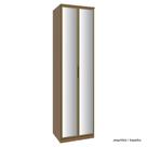 Guarda Roupa Modulado 02 Portas 245cm com Prateleira Setiba