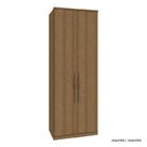 Guarda Roupa Modulado 02 Portas com Colmeia 245cm Alt Setiba