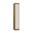 Guarda Roupa Modulado 1 Porta 38cm Veneza Luciane Móveis Avelã Pf/arenas Pf