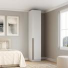 Guarda-roupa Modulado 1 Porta com Prateleiras e Cabideiro 45cm 100% MDF Trend Altezza