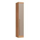 Guarda-Roupa Modulado 1 Porta Infinity Marrom/Cedro/Duna Line