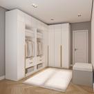 Guarda-roupa Modulado 10 Peças 14 Portas Jade CabeCasa MadeiraOriginals