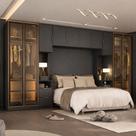 Guarda Roupa Modulado 10 Portas c/ Reflecta e Led 100% MDF