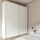 Guarda Roupa Modulado 100% MDF 2 Portas de Correr Orion CabeCasa MadeiraOriginals Bege
