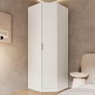 Guarda Roupa Modulado 100% Mdf de Canto Oblíquo Orion Cabecasa Madeiraoriginals Aveia