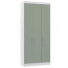 Guarda Roupa Modulado 101,50cm 3 Portas Alpes Luciane Móveis