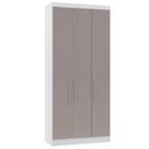 Guarda Roupa Modulado 101,50cm 3 Portas Alpes Luciane Móveis