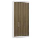 Guarda Roupa Modulado 101,50cm 3 Portas Alpes Luciane Móveis