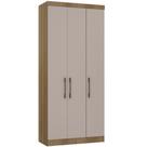 Guarda Roupa Modulado 101,50cm 3 Prts Paris Avelã/Cinammon
