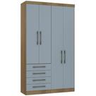 Guarda Roupa Modulado 134,50cm 4 Portas E 4 Gavetas Paris Guarda Roupa Modulado 134,50cm 4 Portas E 4 Gavetas Paris