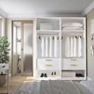 Guarda-roupa Modulado 2 Peças sem Portas Jade CabeCasa MadeiraOriginals