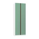 Guarda Roupa Modulado 2 Portas 2 Cabideiros 80cm Prime Luciane Móveis