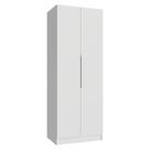 Guarda-roupa Modulado 2 Portas 2 Gavetas 4 Prateleiras Branco Neo Madesa