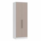 Guarda Roupa Modulado 2 Portas 2 Gavetas 4 Prateleiras Requinte 100% MDF