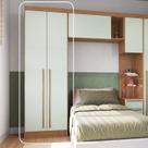 Guarda-roupa Modulado 2 Portas 3 Gavetas com Prateleiras Infinity