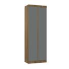 Guarda Roupa Modulado 2 Portas 79cm Veneza Luciane Móveis Guarda Roupa Modulado 2 Portas 79cm Veneza Luciane Móveis
