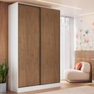 Guarda Roupa Modulado 2 Portas de Correr 2 Gavetas Requinte 100% MDF