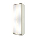 Guarda Roupa Modulado 2 Portas Espelho 3 Gavetas New Predileto Areia HP Jequitibá - Henn Guarda Roupa Modulado 2 Portas Espelho 3 Gavetas New Predileto Areia HP Jequitibá - Henn
