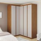Guarda-Roupa Modulado 3 Peças 5 Portas Arani CabeCasa MadeiraOriginals