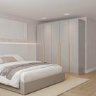 Guarda-roupa Modulado 3 Peças 5 Portas Jade CabeCasa MadeiraOriginals