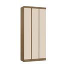 Guarda Roupa Modulado 3 Portas e 2 Gavetas 101cm Veneza Luciane Móveis Guarda Roupa Modulado 3 Portas e 2 Gavetas 101cm Veneza Luciane Móveis