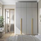Guarda-roupa Modulado 4 Peças 8 Portas Jade CabeCasa MadeiraOriginals