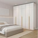 Guarda-roupa Modulado 6 Peças 12 Portas Jade CabeCasa MadeiraOriginals