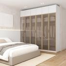 Guarda-roupa Modulado 6 Peças 12 Portas Jade CabeCasa MadeiraOriginals