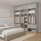 Guarda-roupa Modulado 6 Peças 6 Portas Jade CabeCasa MadeiraOriginals