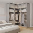 Guarda-roupa Modulado 6 Peças 6 Portas Jade CabeCasa MadeiraOriginals