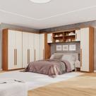 Guarda-roupa Modulado 6 Peças 9 Portas 3 Gavetas Texas