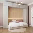 Guarda-Roupa Modulado 6 Peças 9 Portas Jade CabeCasa MadeiraOriginals Cinza/Urbano