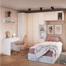 Guarda-roupa Modulado 6 Peças Infinity