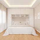 Guarda-roupa Modulado 6 Portas 6 Peças Hera Cabecasa Madeiramadeira Branco Geada/Cinza