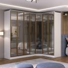 Guarda Roupa Modulado 7 Portas Reflecta com Led 100% MDF