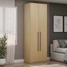 Guarda Roupa Modulado 79,5cm com 2 Portas Infinity 2054 Genialflex