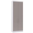 Guarda Roupa Modulado 79cm 2 Portas Alpes Luciane Móveis Branco Pf-cinammon Pf Guarda Roupa Modulado 79cm 2 Portas Alpes Luciane Móveis Branco Pf-cinammon Pf