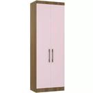 Guarda Roupa Modulado 79cm 2 Portas Paris Luciane Móveis Guarda Roupa Modulado 79cm 2 Portas Paris Luciane Móveis