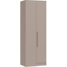 Guarda Roupa Modulado Canto Reto 1 Porta Requinte+ 100% MDF Cinza/Duna Line Guarda Roupa Modulado Canto Reto 1 Porta Requinte+ 100% MDF Cinza/Duna Line