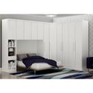 Guarda-Roupa Modulado Casal Safira 005 em MDF com 11 Portas e 7 Gavetas Clic Móveis