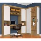 Guarda Roupa Modulado Com Penteadeira Cleo Bor/bran - Móveis Arapongas